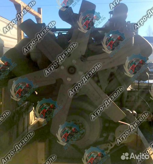 Двигатель ямз 7511 V8 турбо Кировец 701 -8.51