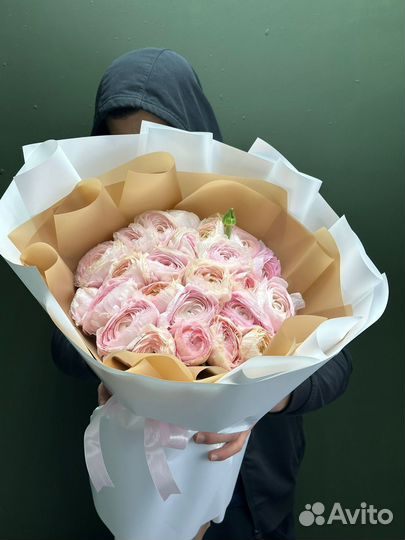 Ранункулюсы Букет с Доставкой, Цветы Ранункулюсы