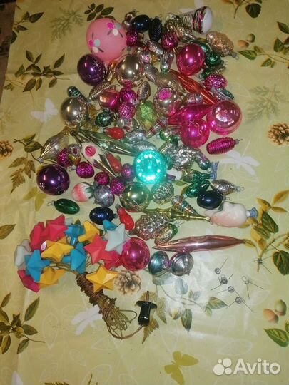 Елочные игрушки СССР