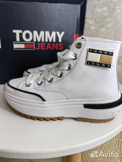 Высокие кеды tommy jeans оригинал