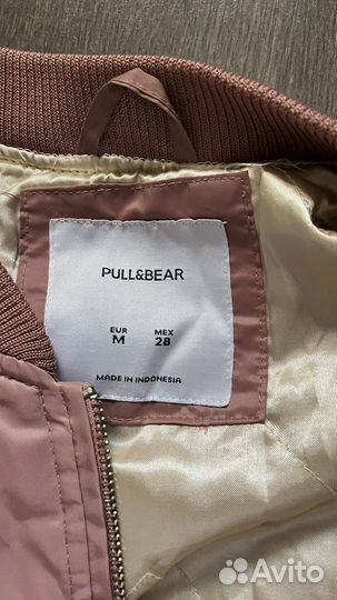 Куртка бомбер pull and bear