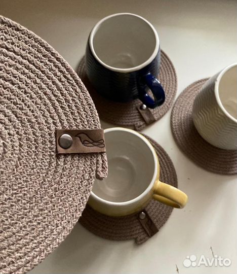 Салфетки из шнура