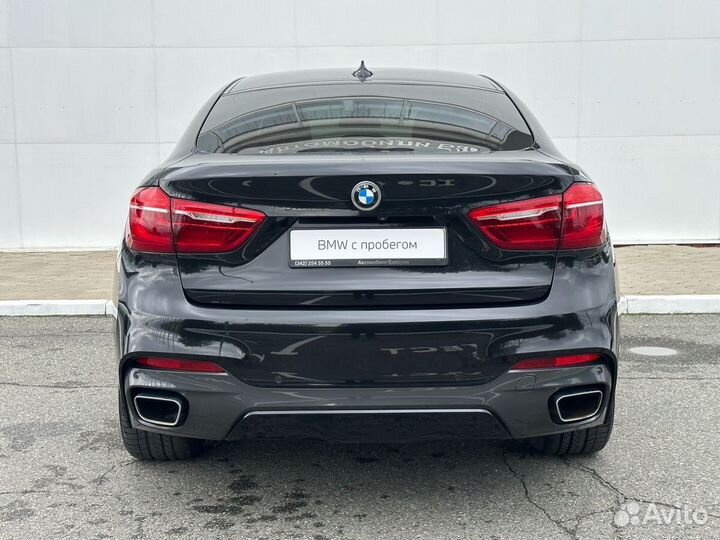 BMW X6 3.0 AT, 2018, 80 000 км