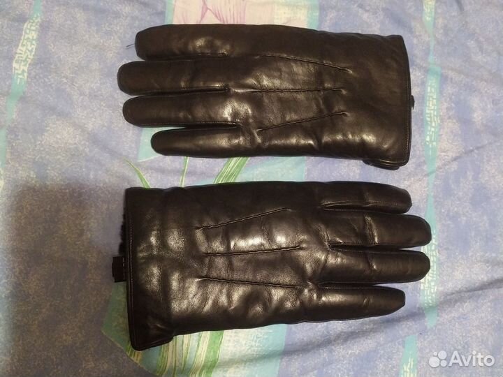 Мужские кожаные перчатки