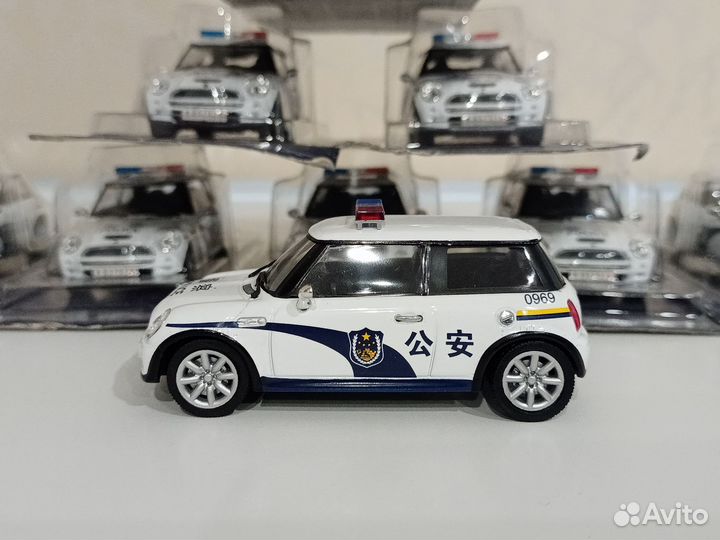 Deagostini Mini Cooper S Police China 1:43