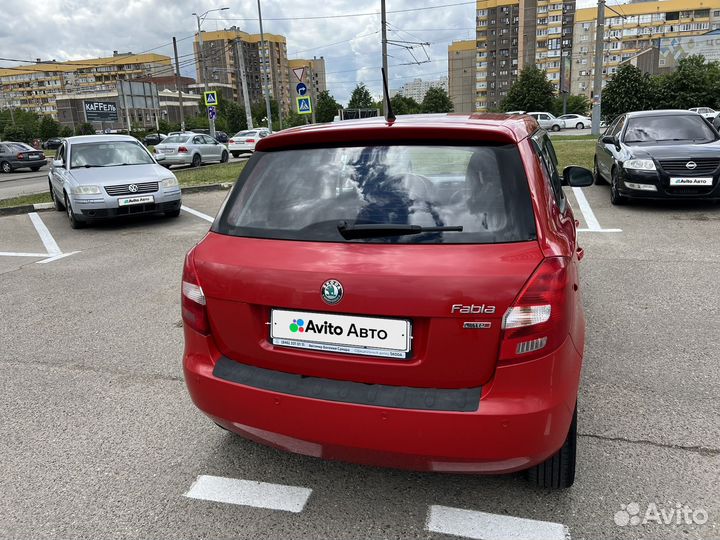 Skoda Fabia 1.2 МТ, 2012, 225 509 км