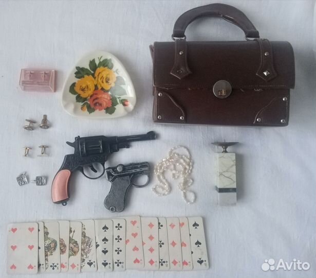 Пепельница, Жемчуг, запонки