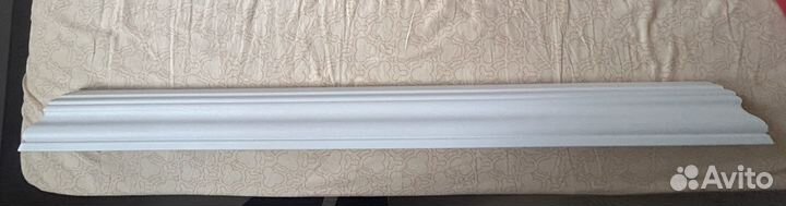 Капитель (карниз) для двери (цвет белое дерево)