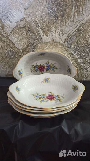 Набор салатников фарфор Коростень