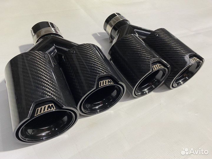 Двойные насадки перфоманс для BMW