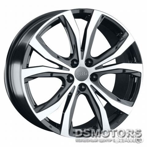 Диски Audi A133 8/18 5x112 ET29 d66.6 BKF