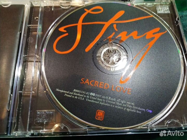 Sting Police CD фирменные