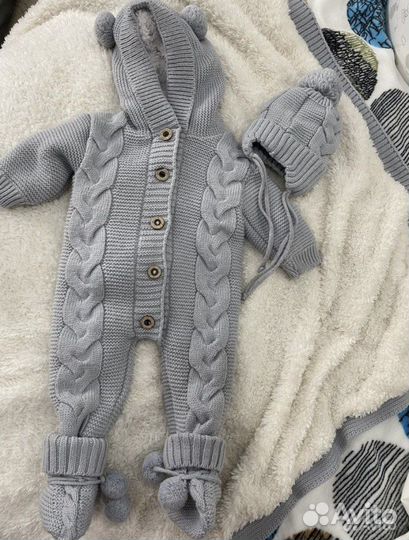 Комплект на выписку на меху