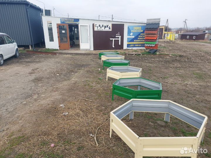 Грядки оцинкованные / металлические грядки