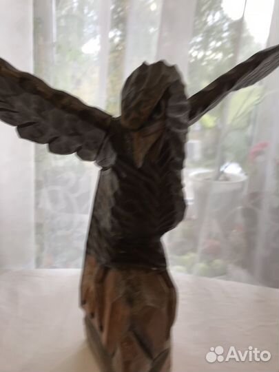 Статуетка СССР орел резной