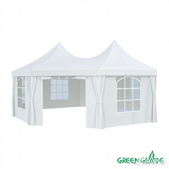 Шатер-беседка Green Glade 1052 2,5х2,5х2,5х2,5х3