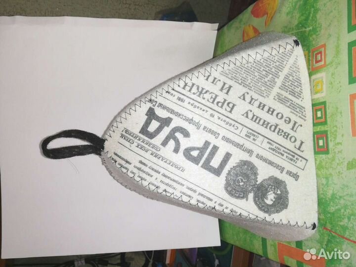 Банная шапка