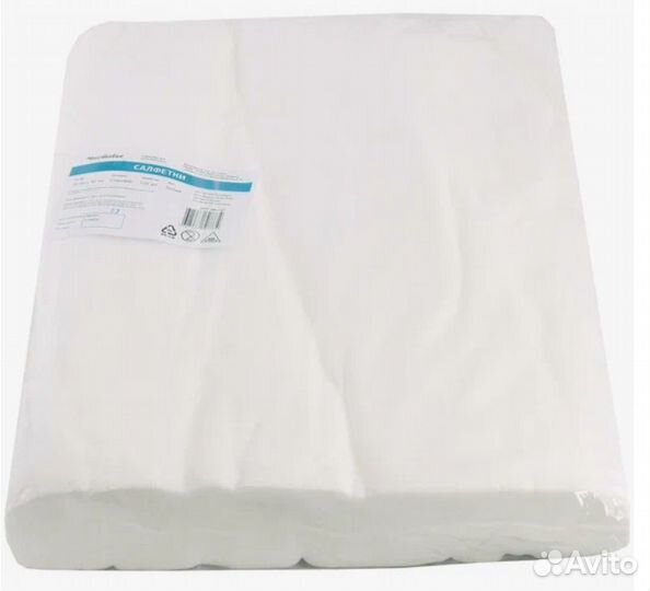 Салфетки однор упаковка 100шт 30х40 спанбонд Новые