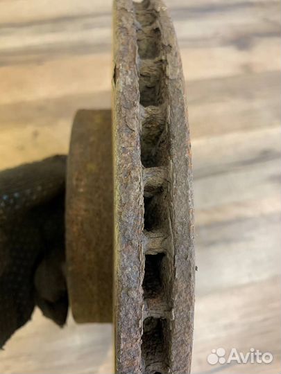 Диск тормозной передний правый Ford Focus 2 рест