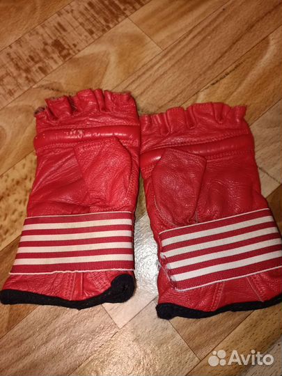 Перчатки детские для каратэ (кожа)