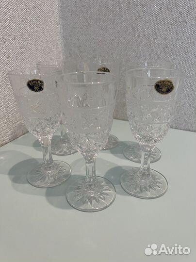 Рюмки хрусталь Богемия 6 шт
