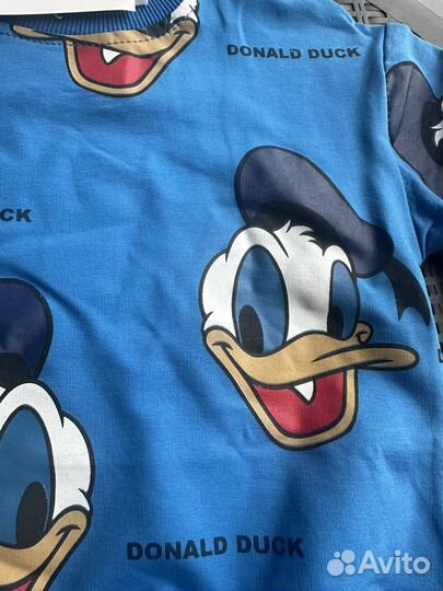 Костюм Zara с Дональдом р.92,98,104,110,116