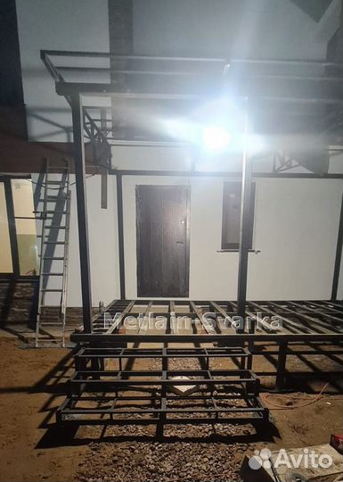 Терраса металлическая № 5