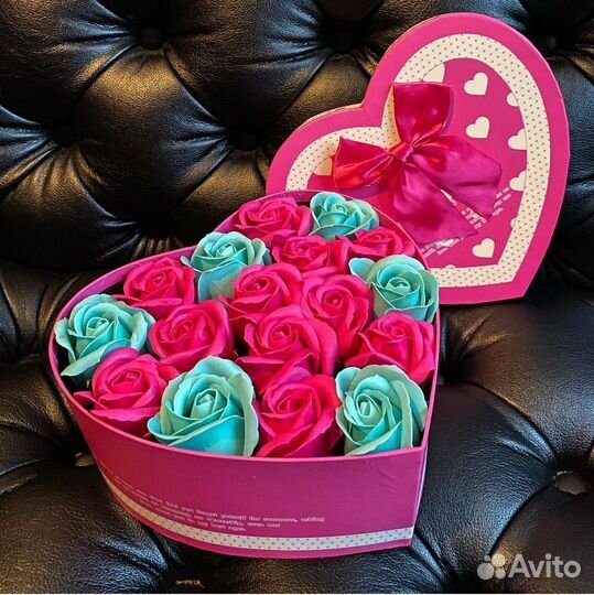 Розы из мыльной пены