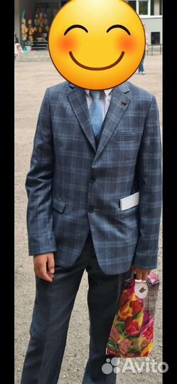 Костюм брючный с жилетом