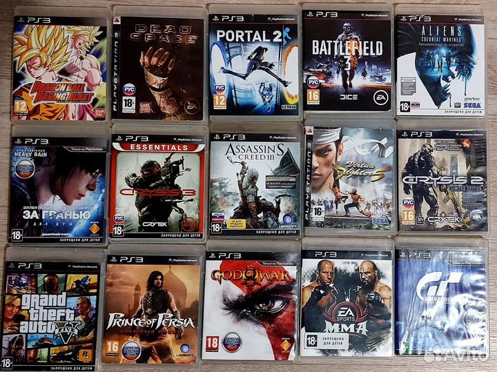 Лицензионные диски PS3