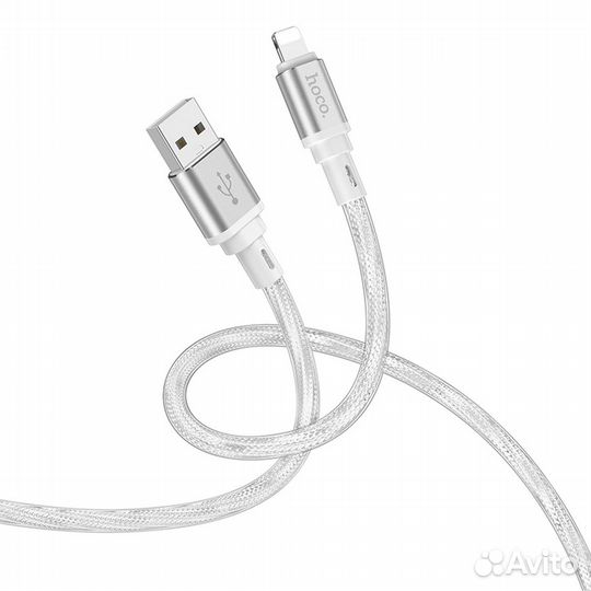 Кабель USB x Lightning Hoco. X98 (2.4A/1m.) Crysta