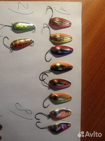 Форелевые блесны