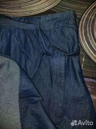 Джинсовая юбка 44 размер