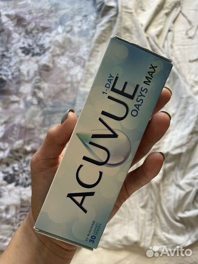 Линзы acuvue oasys max -6,50; 8,5