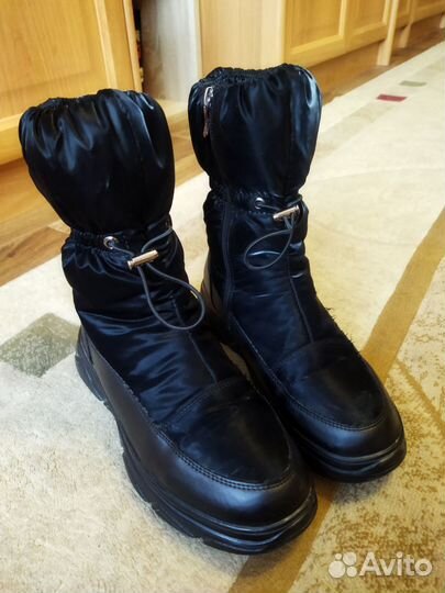 Зимние дутики на девочку