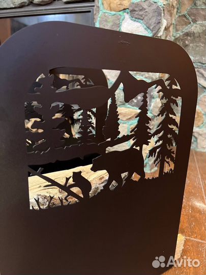 Дровница для камина