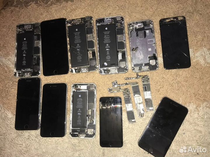 Запчасти для iPhone (5se,6s,6plus,7,8plus
