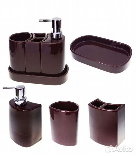 Набор керамический в ванную комнату