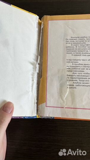 Большой альбом по развитию речи