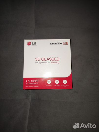 3d очки lg комплект