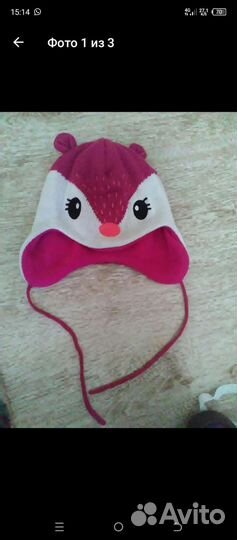 Шапка для девочки