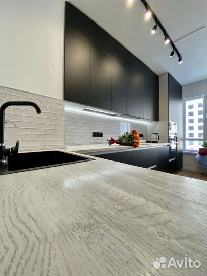 Прямая кухня на заказ. Производство в Челябинске