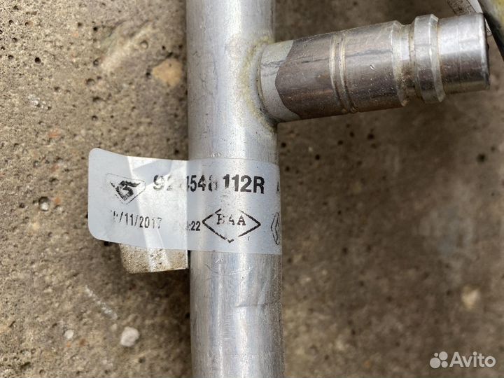 Трубка кондиционера рено доккер / dacia lodgy 1.5