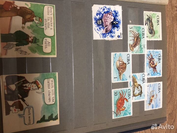 Альбом с марками СССР