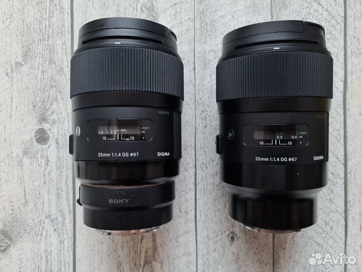 Sigma AF 35mm f/1.4 DG HSM Art Sony E + допы