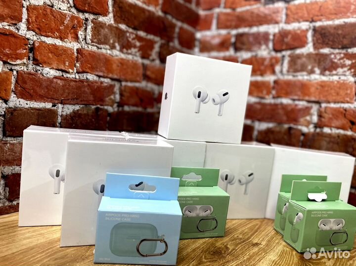 Apple airpods Pro Premium + (чехол в подарок)