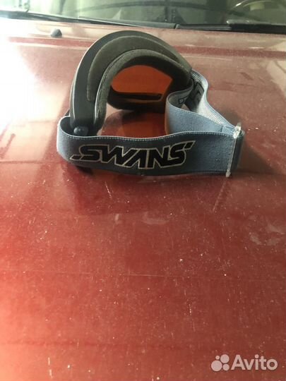 Горнолыжные очки, перчатки