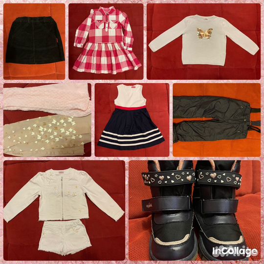 Одежда для девочки 122-128