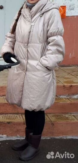 Плащ для беременных тёплый