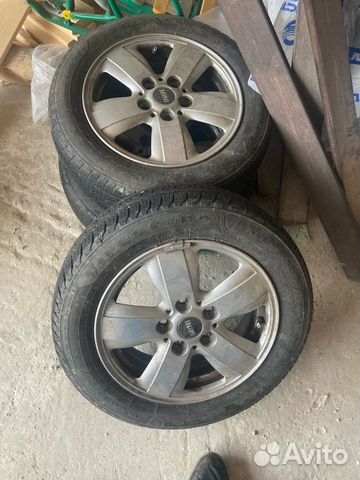 Диск литой с покрышкой R15 Mini Hatch F55 F56 F57